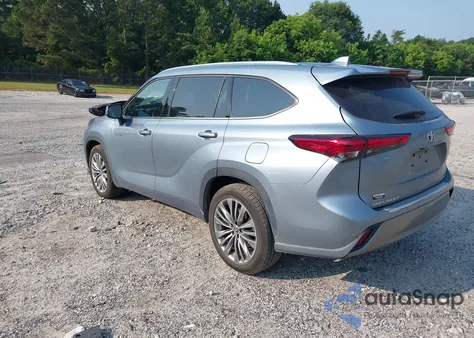 2021 Toyota Highlander Hybrid Platinum z USA, uszkodzony, nr VIN 5TDFARAHXMS011591